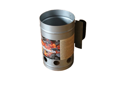 Anzündkamin aus Stahlblech