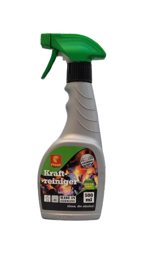 Sprühflasche Kraftreiniger Label